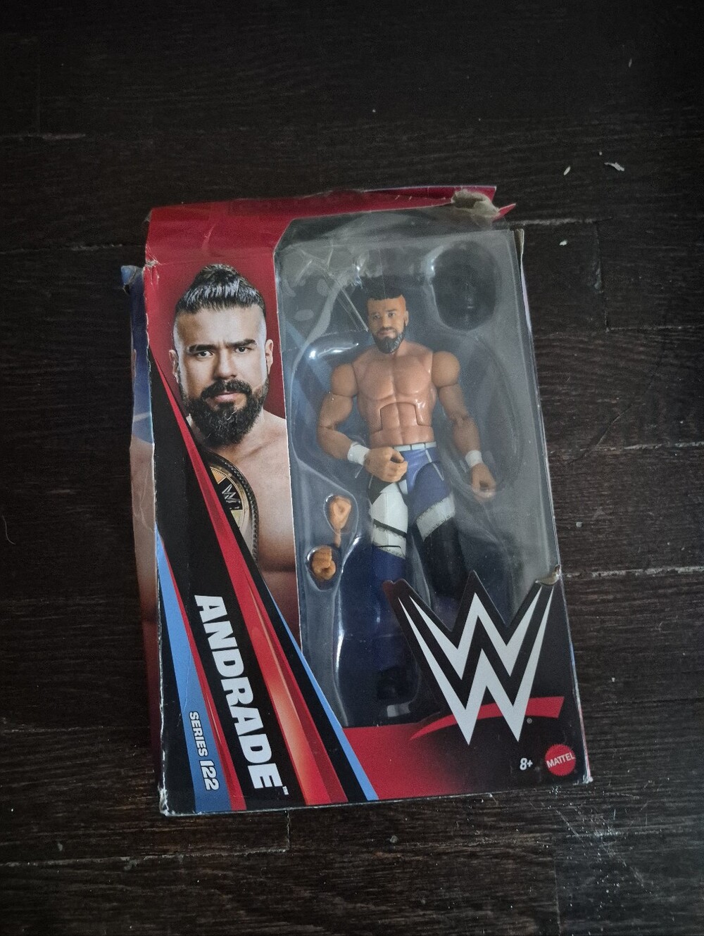 WWE ELITE Series 122 ANDRADE Wrestling Action Figure Open Box....